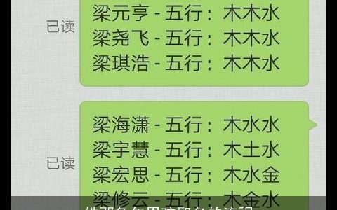 姓邓兔年男孩取名的流程