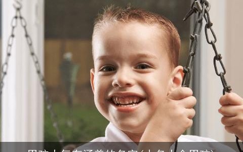 男孩大气有涵养的名字(小名大全男孩)