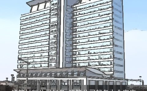 建筑材料公司起名 建筑公司起名大全字库