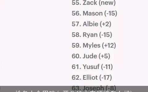 姓名大全男孩(z开头的火车环境怎么样)