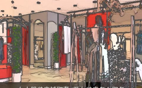 女士服装店铺取名 开女装店怎么取名