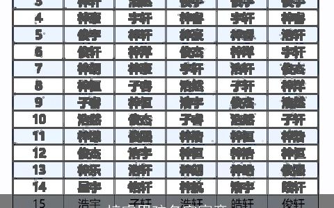 梓睿男孩名字寓意