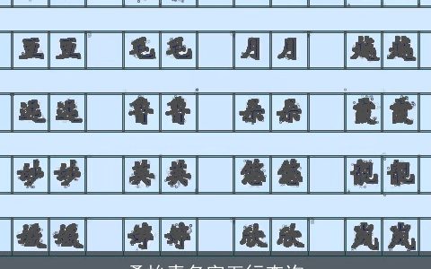 桑怡青名字五行查询