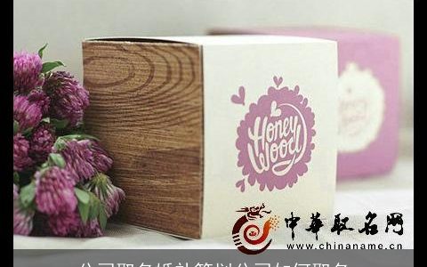 公司取名婚礼策划公司如何取名