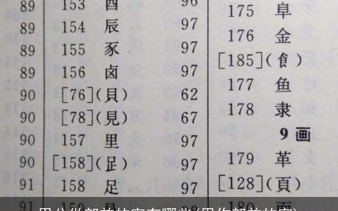 用公做部首的字有哪些(用作部首的字)
