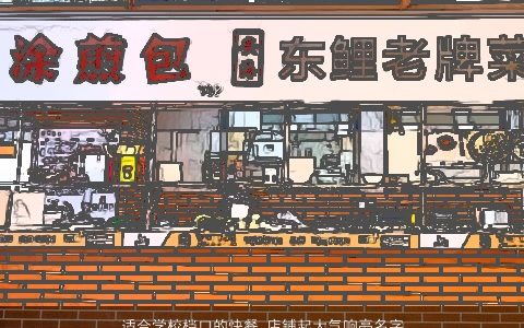 适合学校档口的快餐 店铺起大气响亮名字大全 2024稀少大气的店铺名字大全最新