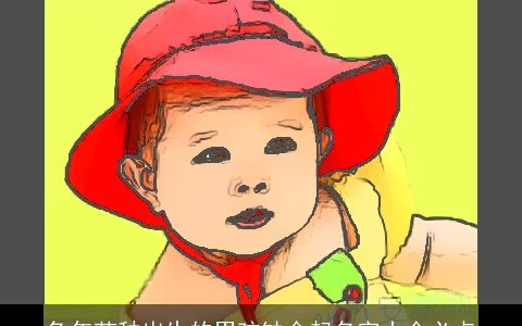 兔年芒种出生的男孩缺金起名字大全必点