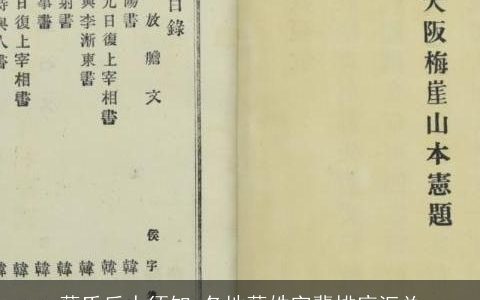 薛氏后人须知_各地薛姓字辈排序汇总