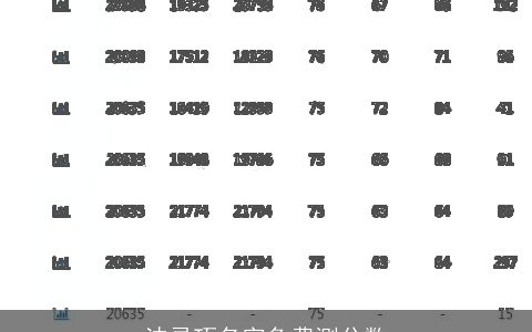 沈寻巧名字免费测分数