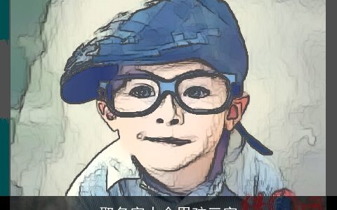 取名字大全男孩三字