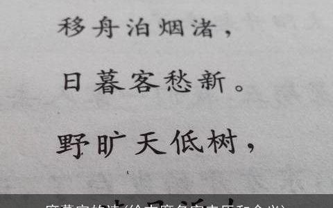 席慕容的诗(徐志摩名字来历和含义)