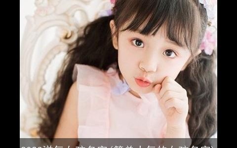 2023洋气女孩名字(简单大气的女孩名字)