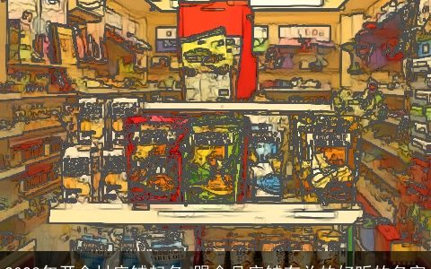 2024年开食材店铺起名 跟食品店铺有关的好听的名字