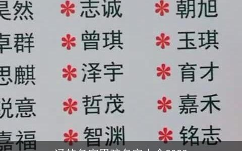 冯的名字男孩名字大全2023