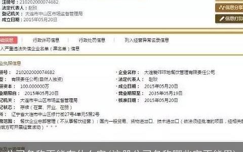 公司名称不能有什么字(注册公司名称哪些字不能用)