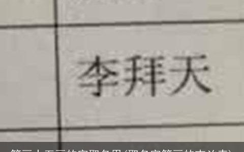 笔画十五画的字取名用(取名字笔画的吉凶表)