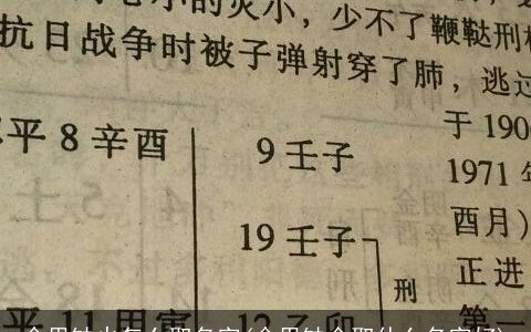 命里缺火怎么取名字(命里缺金取什么名字好)
