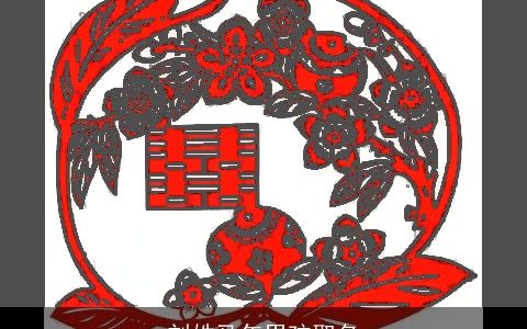 刘姓龙年男孩取名