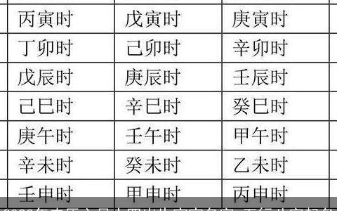 2024年农历六月十四出生宝宝名字 五行八字起名
