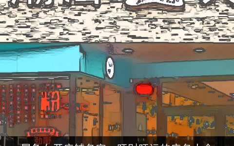 属兔女开店铺名字  旺财旺运的店名大全