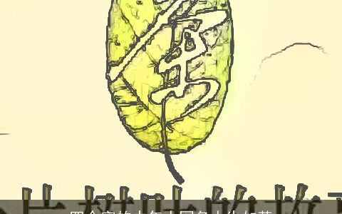 四个字的中年人网名人生如茶