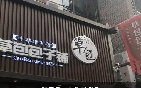 起店名大全免费取名