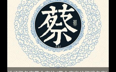 姓杨取名字带金字的(带金字旁的取消名字)