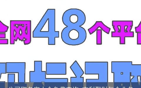 公司取名字大全免费查询 吉利聚财气企业名