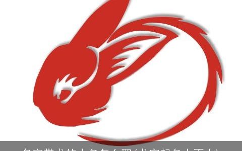 名字带龙的小名怎么取(龙字起名大不大)