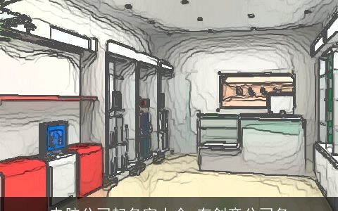 电脑公司起名字大全 有创意公司名