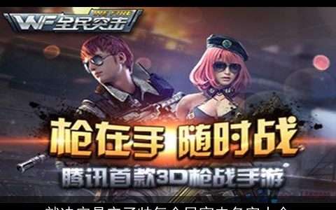 就决定是它了帅气全民突击名字大全