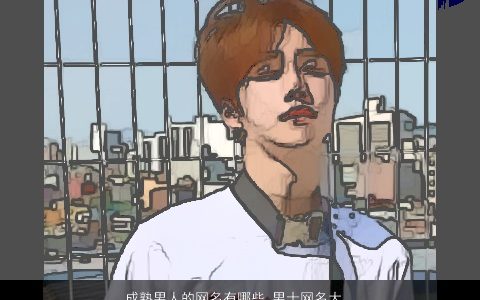 成熟男人的网名有哪些 男士网名大全成熟 成熟成熟的男网名男网名名字