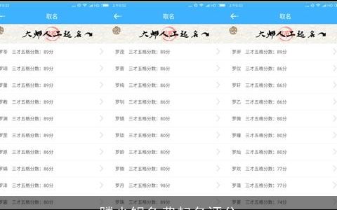 滕少银免费起名评分