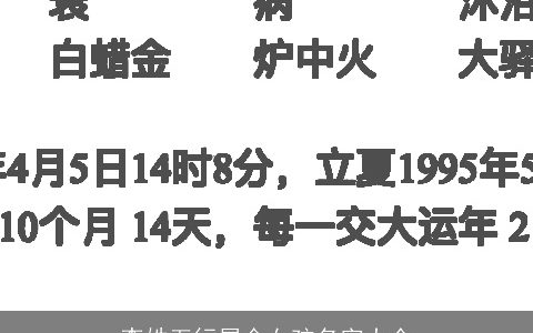 李姓五行属金女孩名字大全