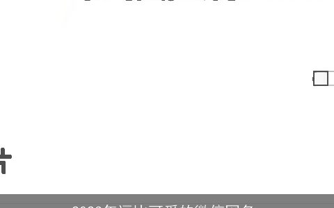 2023年逗比可爱的微信网名_