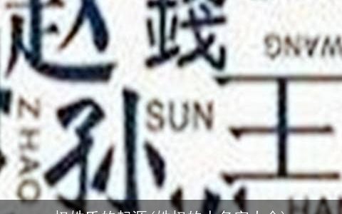 权姓氏的起源(姓权的人名字大全)