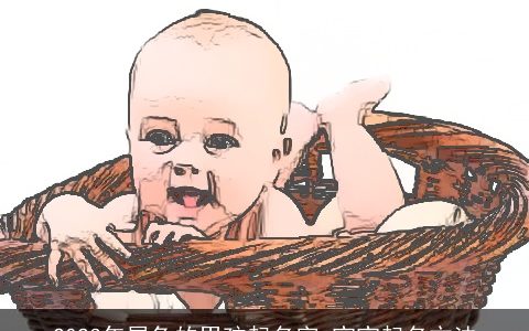 2023年属兔的男孩起名字 宝宝起名方法