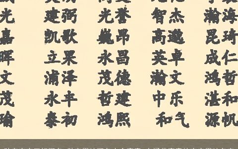 劲字宝宝五行取名 劲字男孩取名大全寓意 有涵养寓意的宝宝男孩名字
