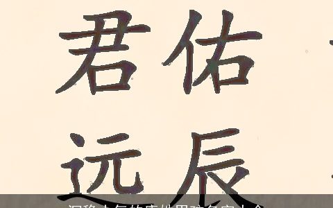 沉稳大气的康姓男孩名字大全