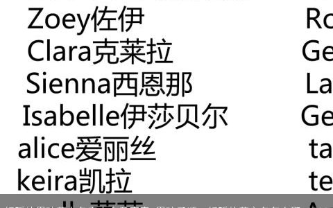 好听的男孩英文名字大全及寓意 男孩子顺口好听的英文名怎么取 2023