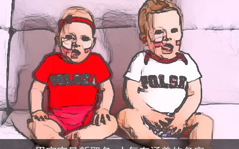 男宝宝最新取名 大气有涵养的名字