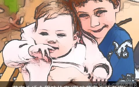 草字头适合男孩的字(男孩草字头的名字)