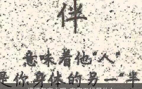 懂得包容之理 容字五行属什么