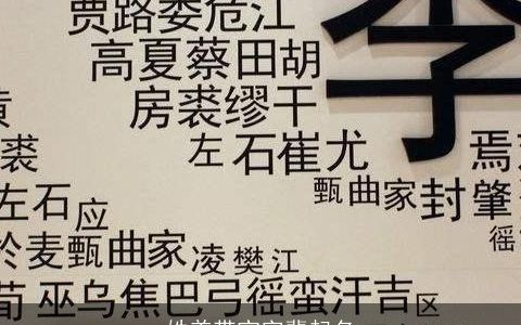 姓姜带宝字辈起名