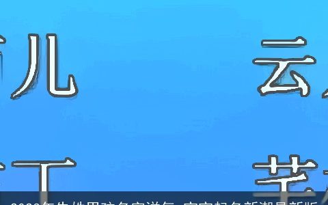 2023年朱姓男孩名字洋气 宝宝起名新潮最新版