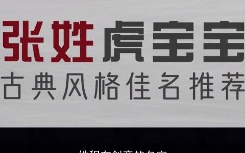 姓程有创意的名字