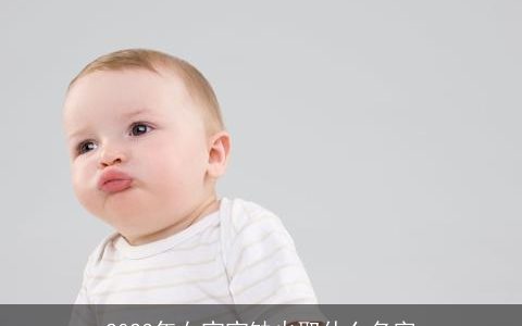 2024年女宝宝缺火取什么名字