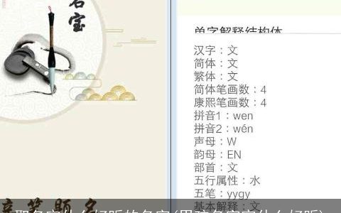 取名宇什么好听的名字(男孩名字宇什么好听)