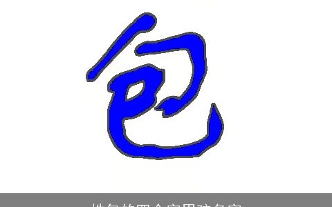 姓包的四个字男孩名字