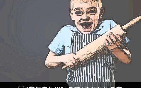 中间带佳字的男孩名字(佳开头的名字)